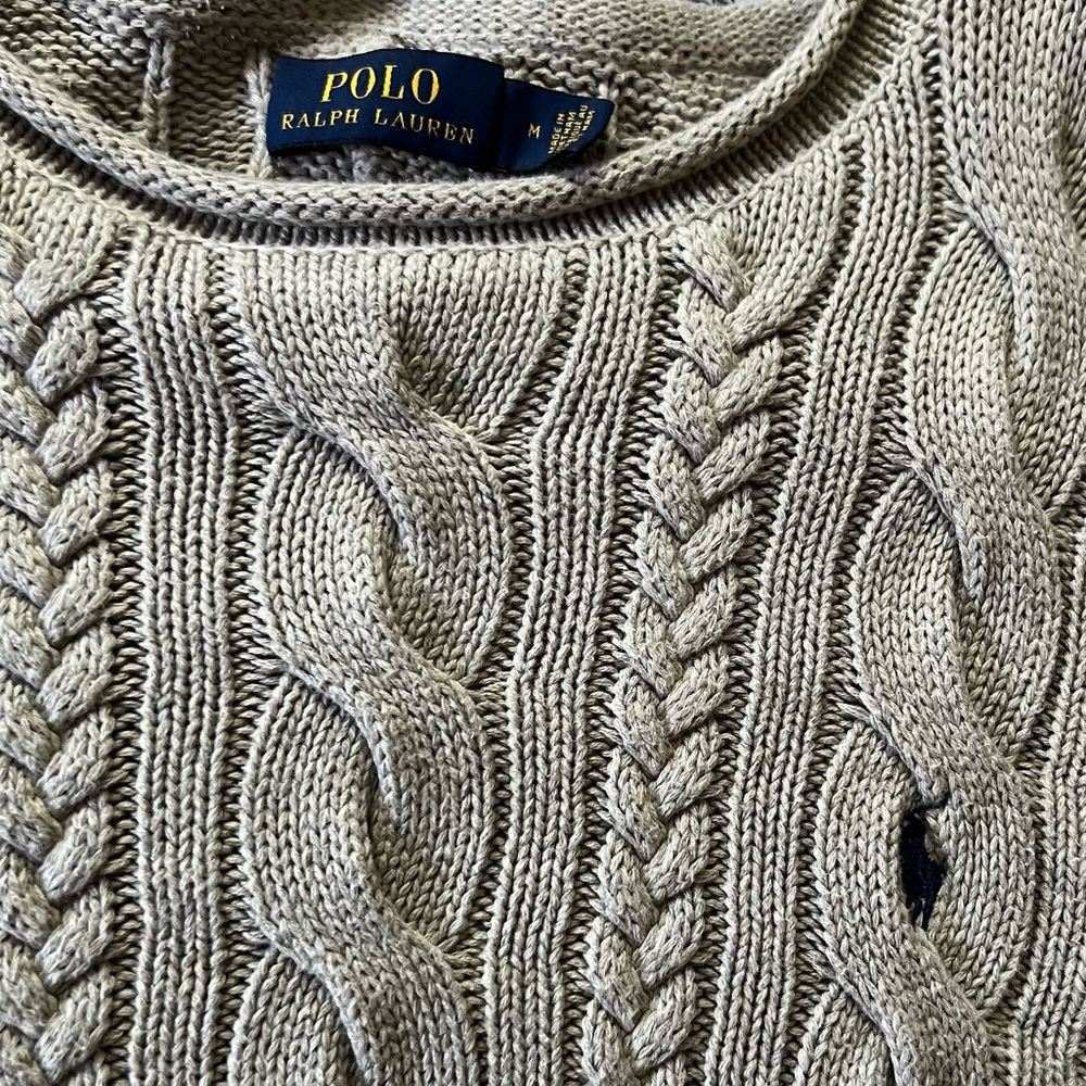 Men’s Polo Ralph Lauren Cable-Knit Sweater